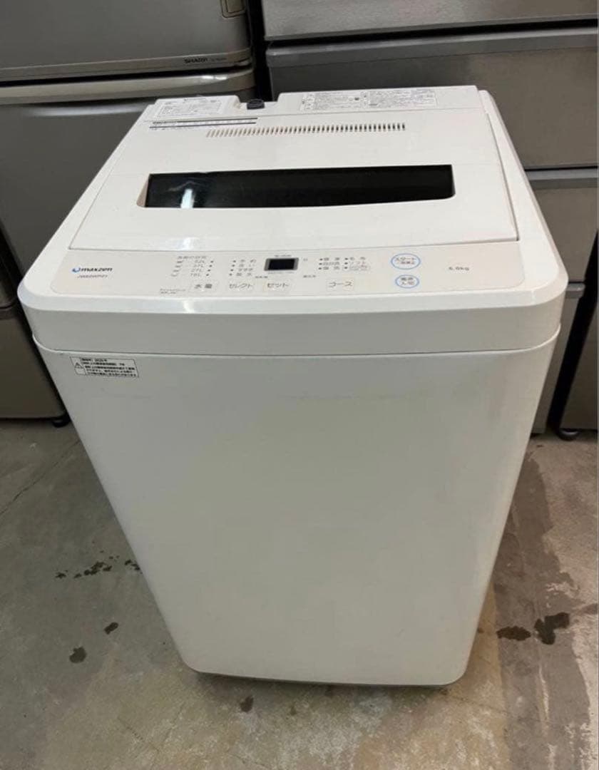 【高年式】2020年式 6kg マックスゼン 洗濯機 JW60WP01