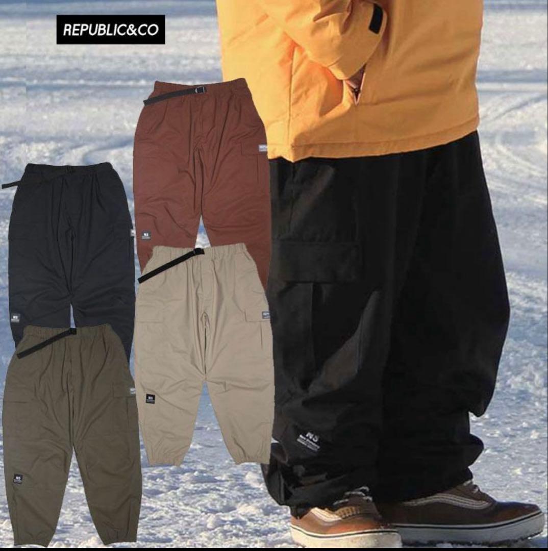 最終価格REPUBLIC＆CO リパブリック チャンバーカーゴパンツ