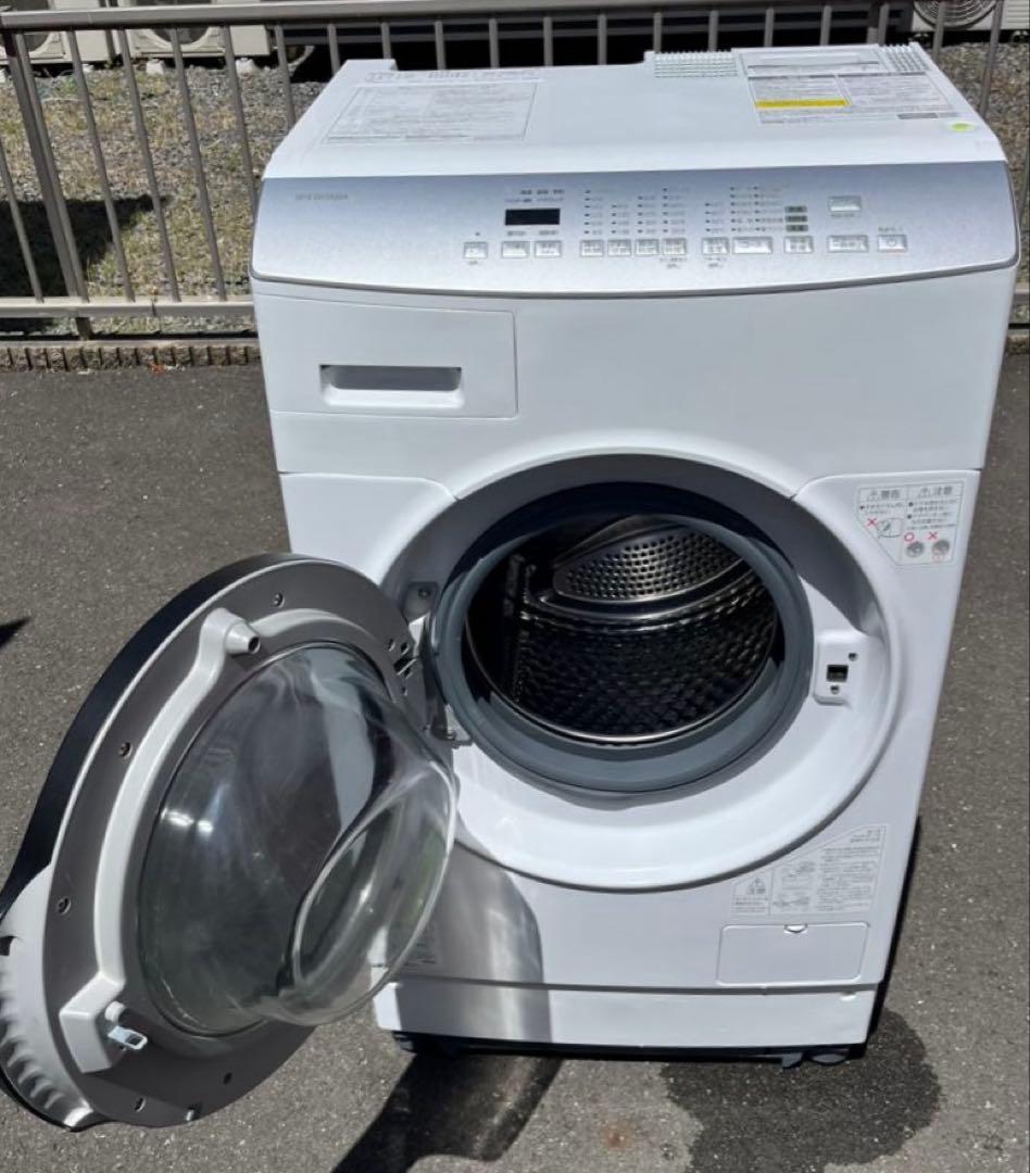 IRIS OHYAMA ドラム式洗濯乾燥機 FLK842-W 2022年製