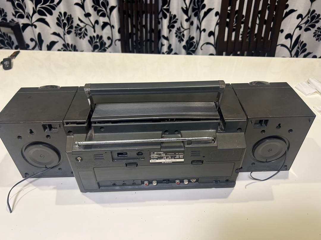 SHARP Q38 Double ラジオ・ラジカセ ジャンク