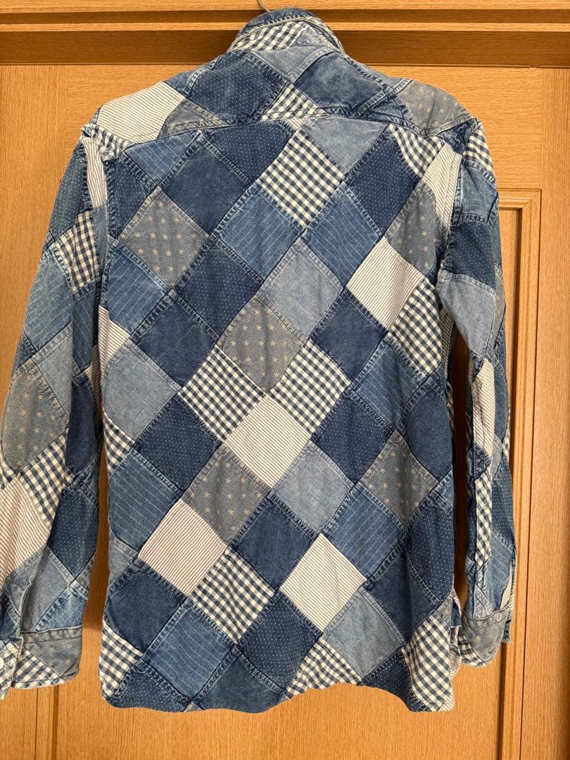 RRL 〝LIMITED EDITION〟パッチワークデニムシャツ