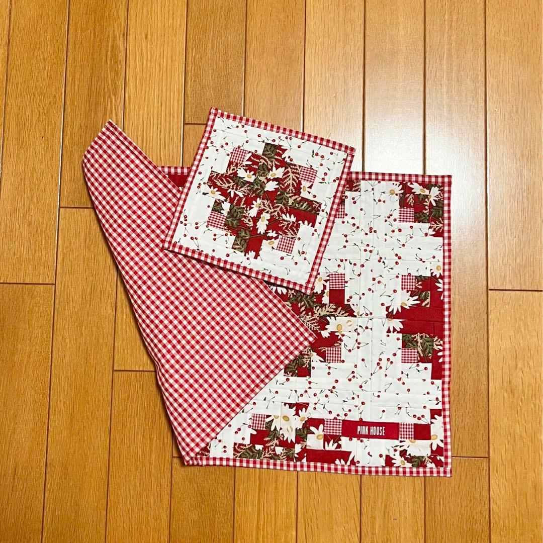 バッチワークテーブルクロスセット