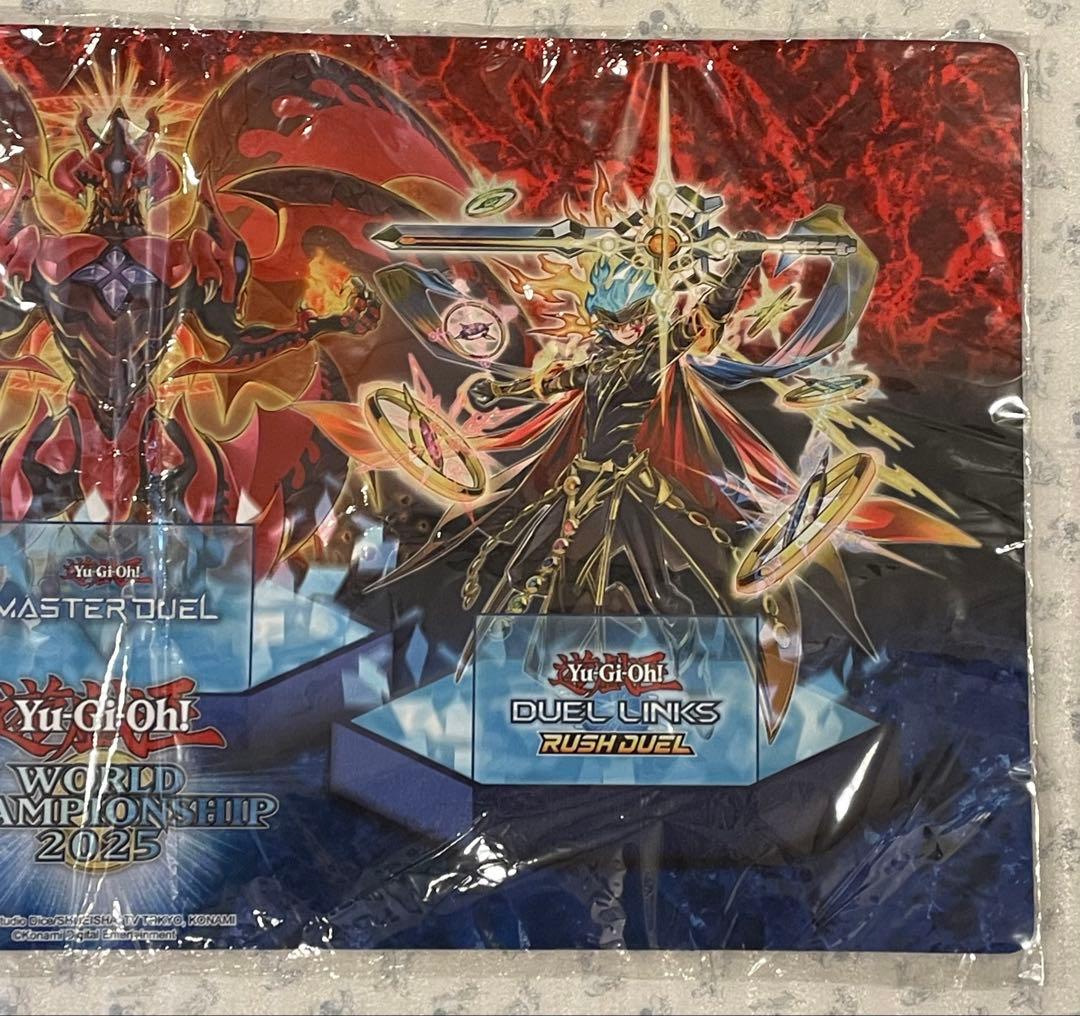 希少 公式品 新品未開封 wcs2025 プレイマット 遊戯王
