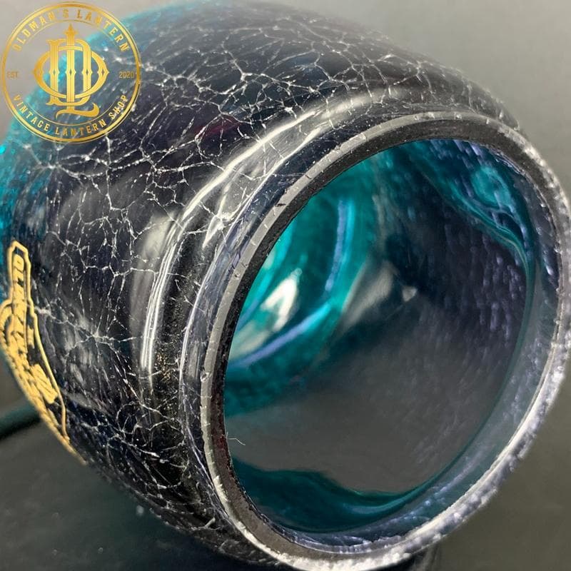 【限定】クラックグラス グレー/エメグリ Feuerhand ホヤ 276