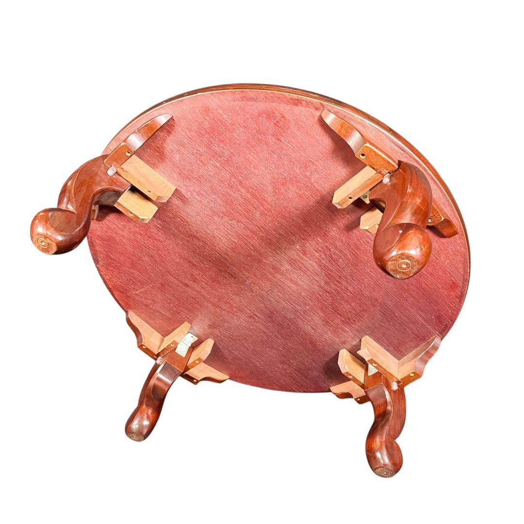 HR896 木目が素敵な円卓　ちゃぶ台　卓　座卓　ラウンドテーブル　丸