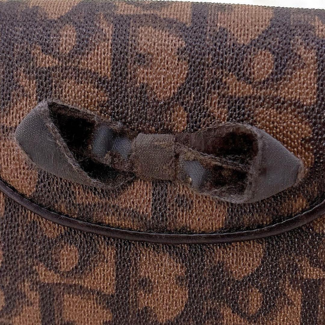 希少/クリスチャンディオール/二つ折り財布/トロッター柄/オブリーク/モノグラム