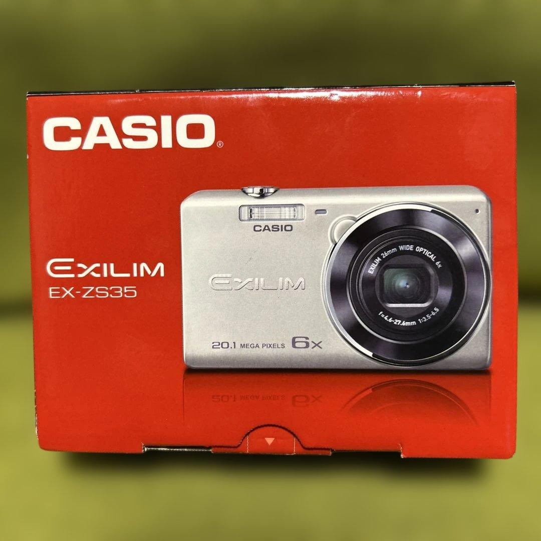 【新品未使用】CASIO EXILIM EX-ZS35 コンパクトデジタルカメラ
