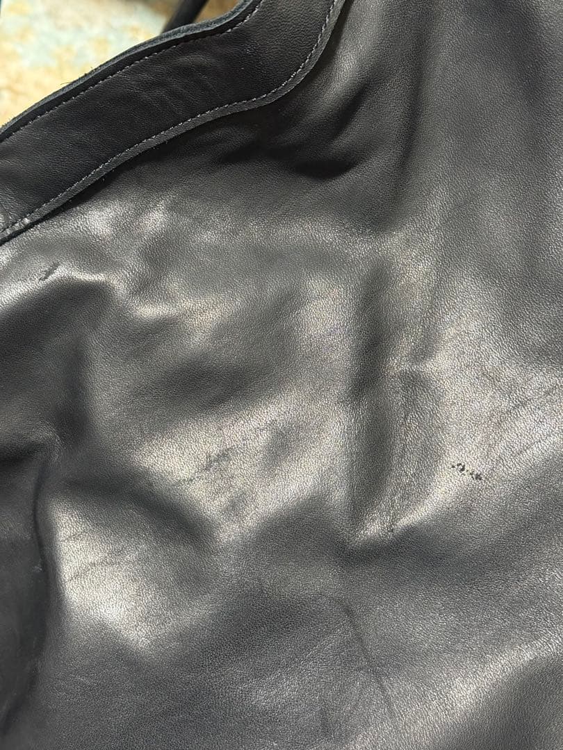 tenon news paper bag ホースレザー