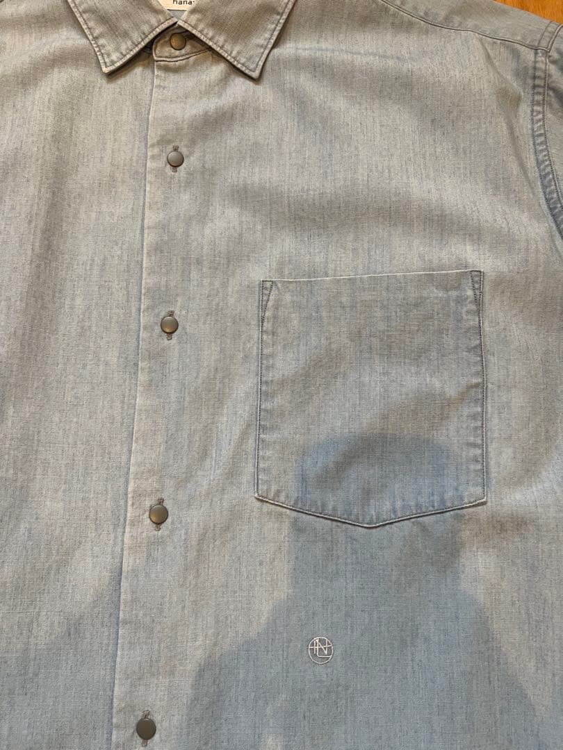 nanamica SUGF359 シャツ 長袖 インディゴ M