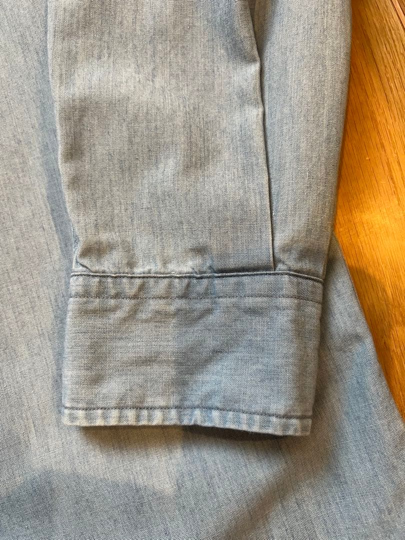 nanamica SUGF359 シャツ 長袖 インディゴ M