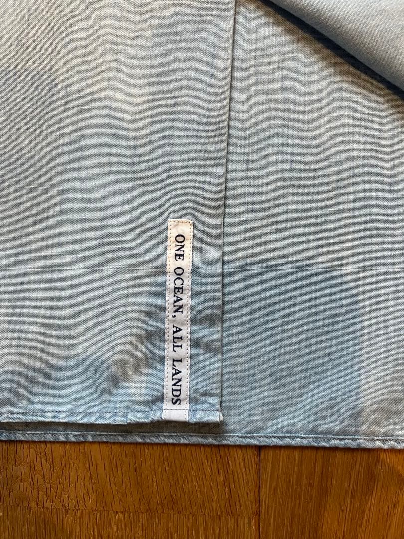 nanamica SUGF359 シャツ 長袖 インディゴ M