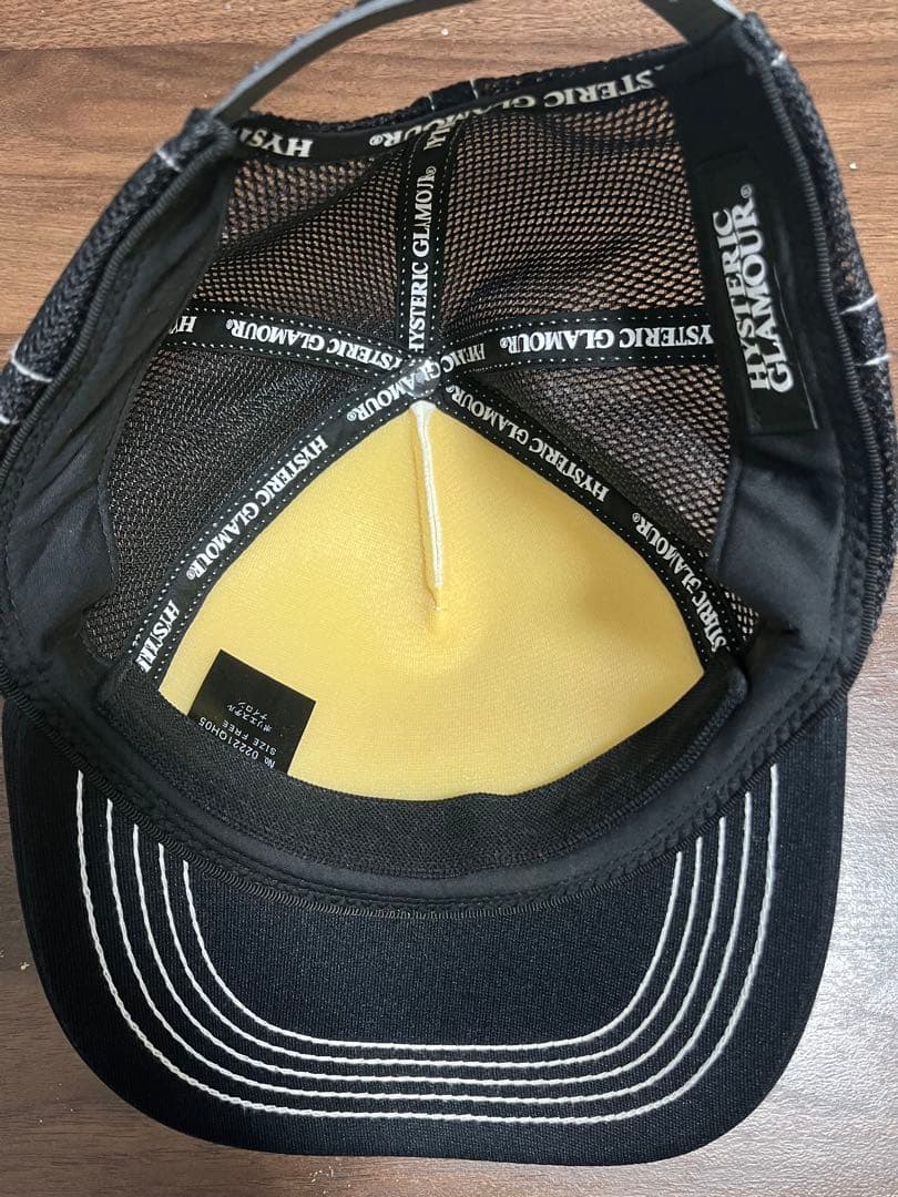 ヒステリックグラマー speedster キャップ ホワイト ブラック