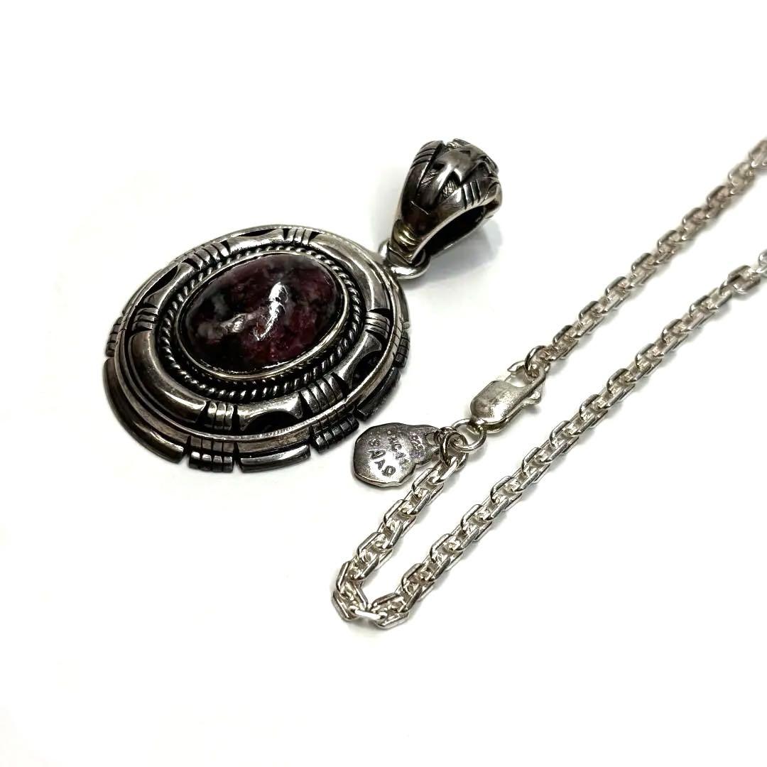 新品未使用 サード ユーディアライト スタンプワークペンダント チェーンセット