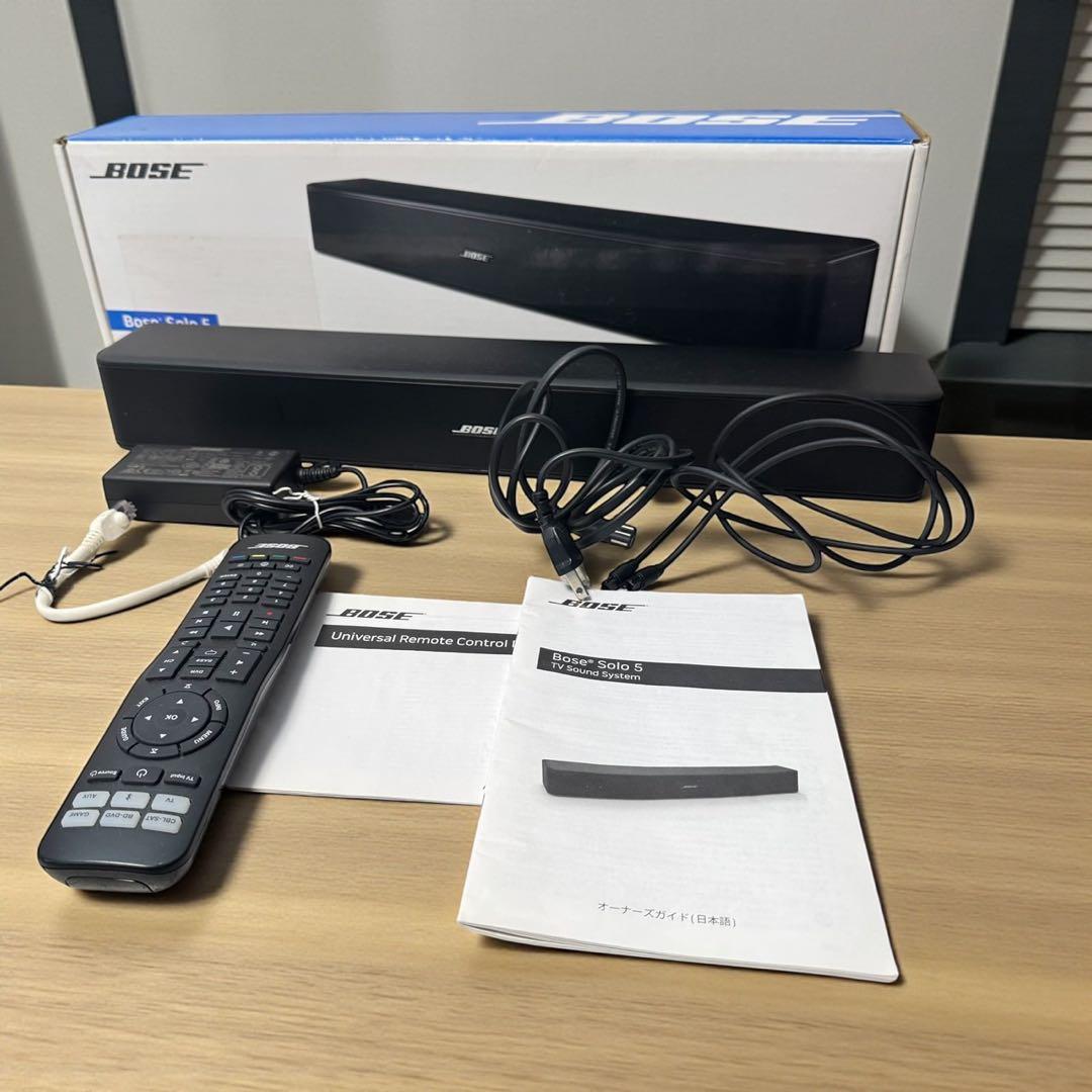 BOSEスピーカーSolo5 　TV Sound System