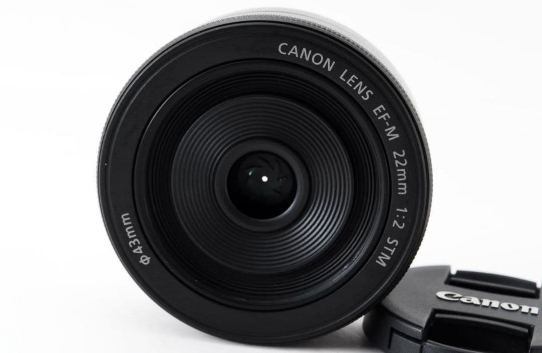1月27日限定価格【神レンズ】Canon EF-M 22mm 単焦点レンズ
