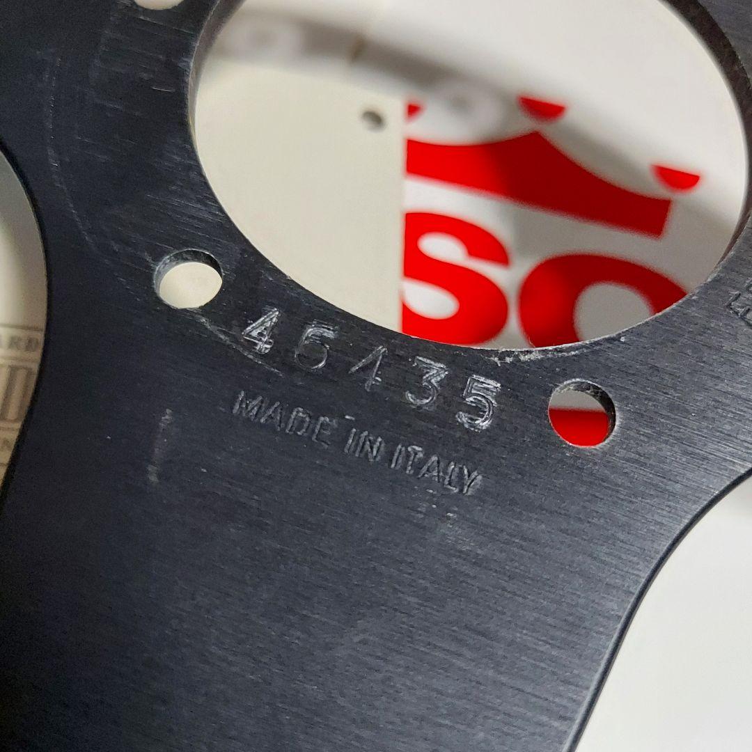 【中古】正規品 ナルディ パーソナル 350mm ステアリング 赤ステッチ