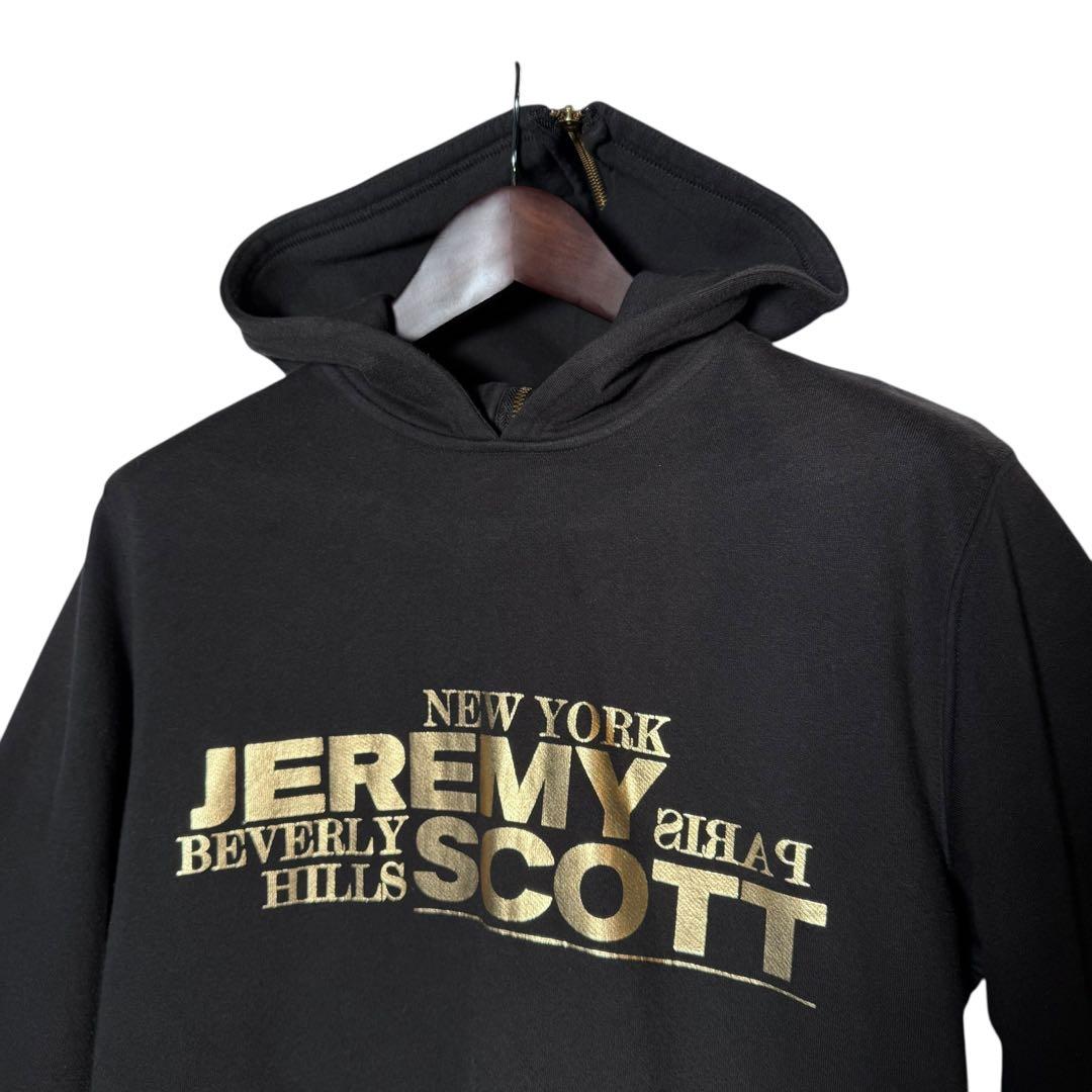 【レア】アディダス×ジェレミースコット ギミックフーディ パーカー ブラック M