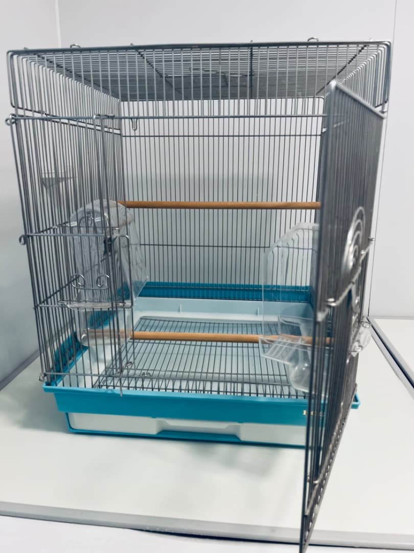 HOEI ステンレスケージ　鳥かご　インコ用　465オカメ　旧型