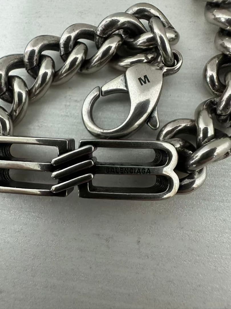 BALENCIAGA チェーンブレスレット 新品同様