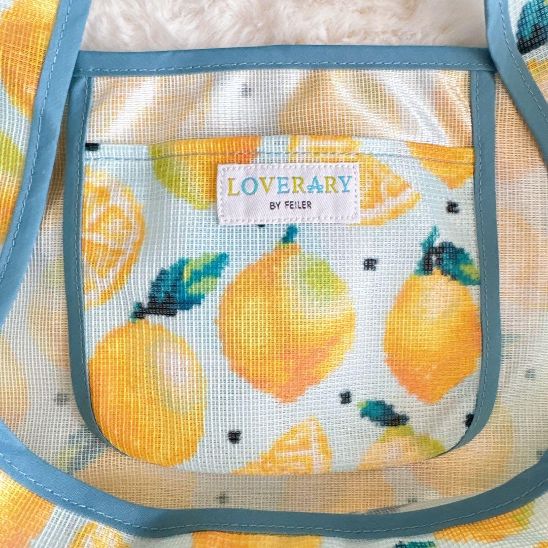 FEILER ⭐︎ ラブラリーバイフェイラー レモン柄 メッシュ 転写バッグ