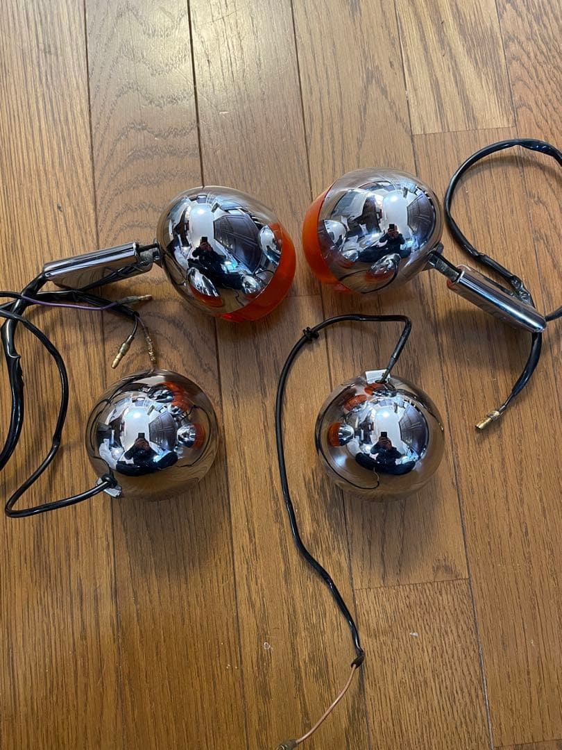 ハーレースポーツスター　みかんウインカー　リジスポ　ウインカー