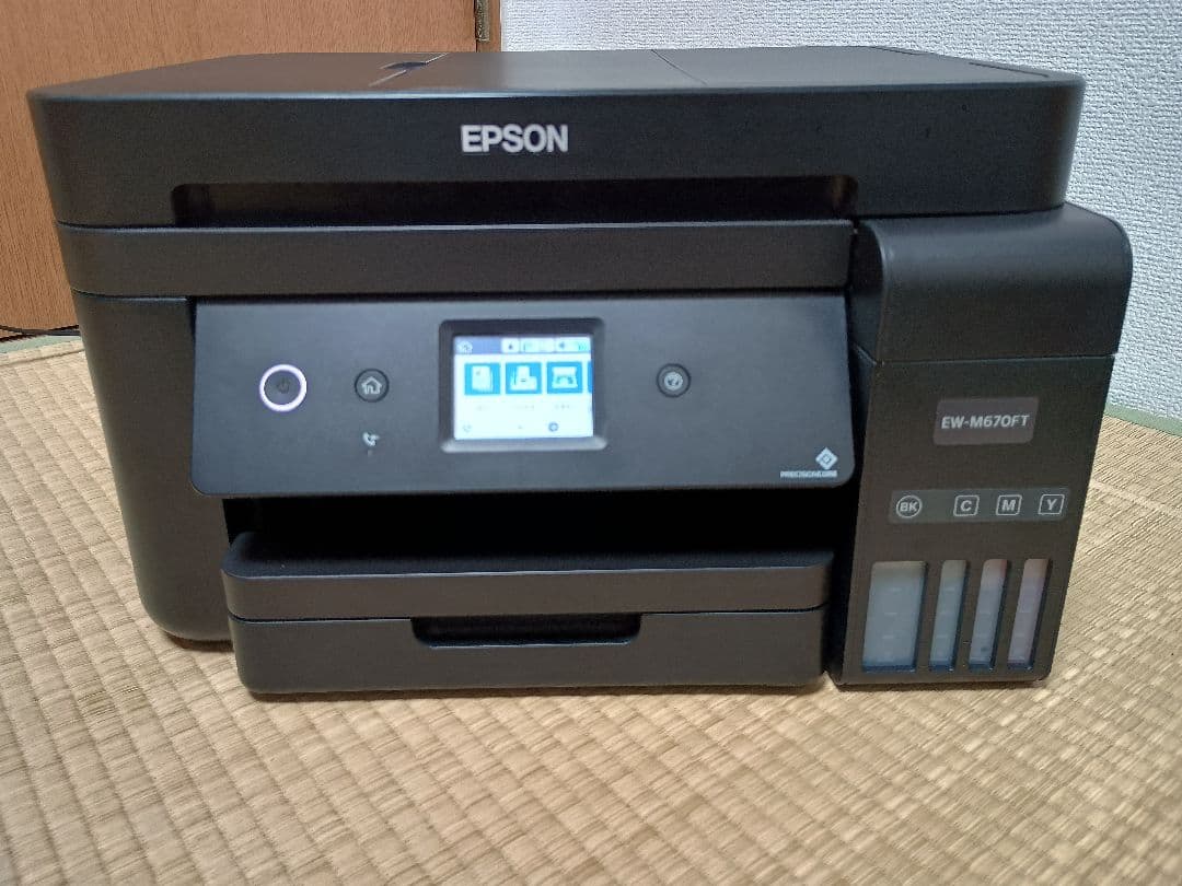 [101]【動作良好・約3600枚】エプソン　エコタンクEW-M670FT