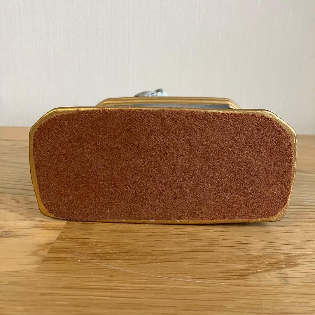 わちふぃーるど　ダヤン  陶器製　置き時計　グレー　目覚まし時計