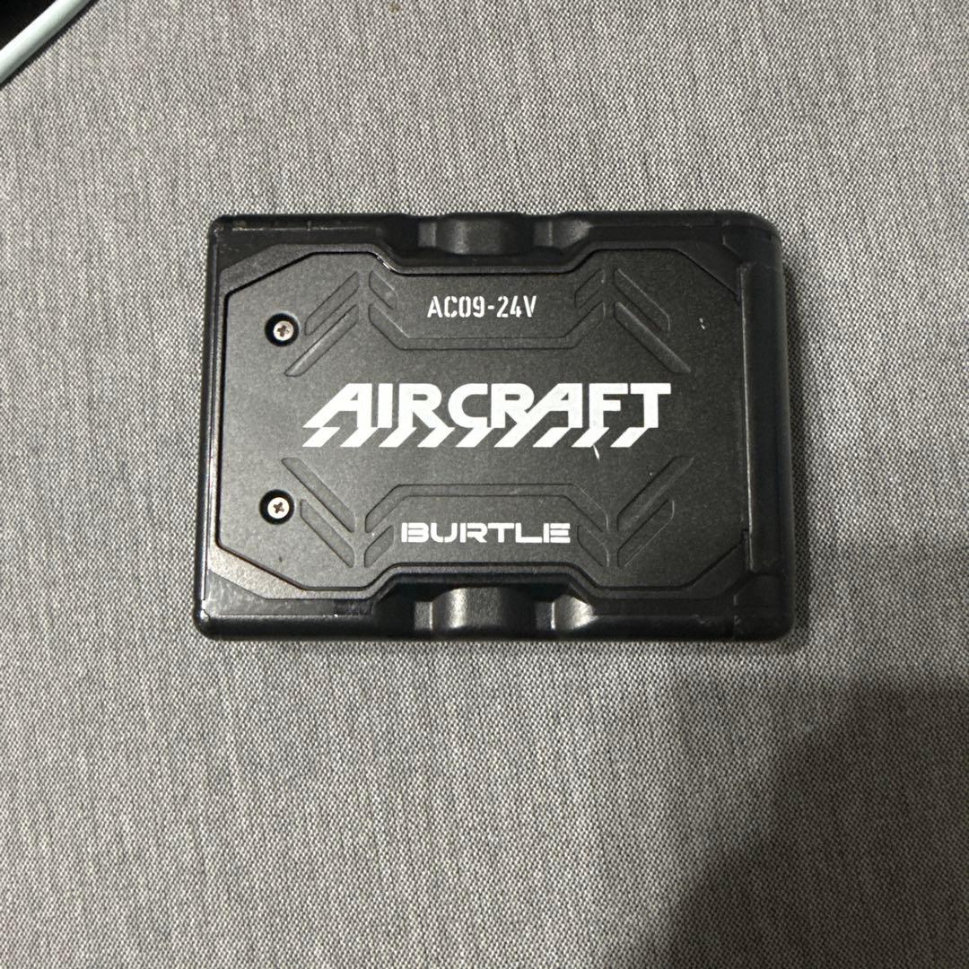 空調服バッテリー　AIRCRAFT BURTLE バッテリー/ファンセット