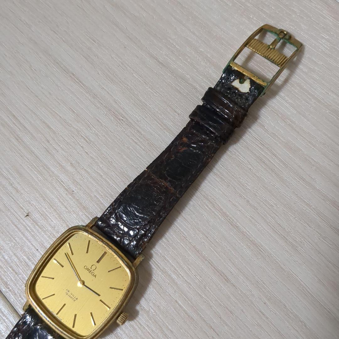 【ジャンク品】OMEGA　オメガ　デ・ヴィル ヴィンテージ腕時計