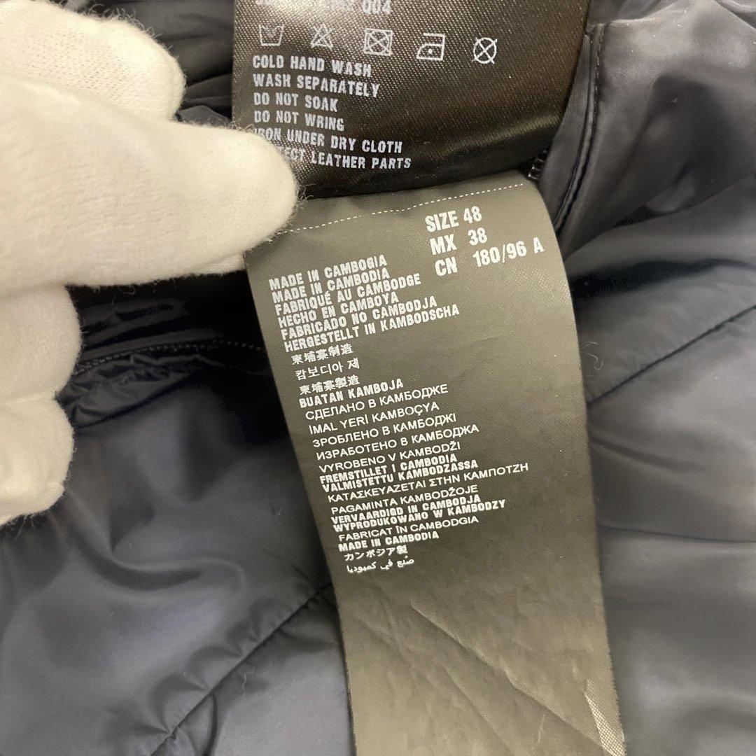 PRADA プラダ SGH037 ナイロンフーデッドジャケット ネイビー メンズ