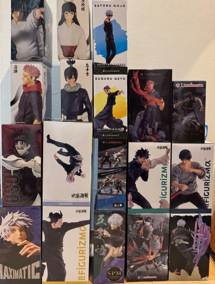 呪術廻戦 フィギュア18体まとめ売り