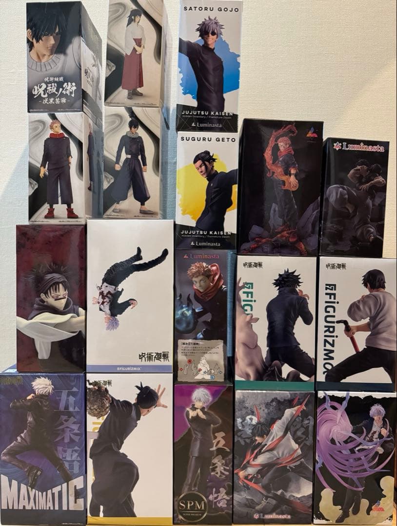 呪術廻戦 フィギュア18体まとめ売り