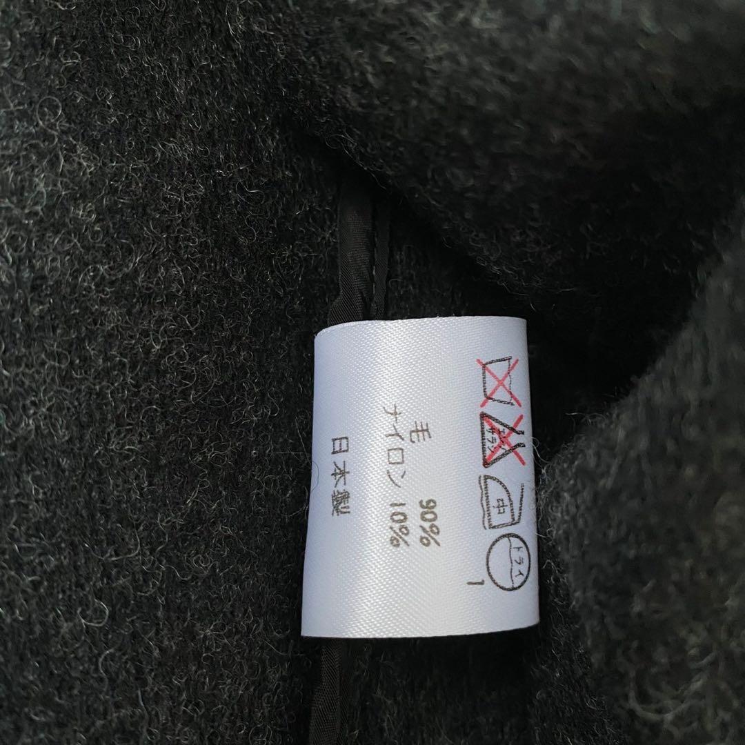 ラルフローレン ポロスポーツ ダッフルコート ウール 9号 ブラック