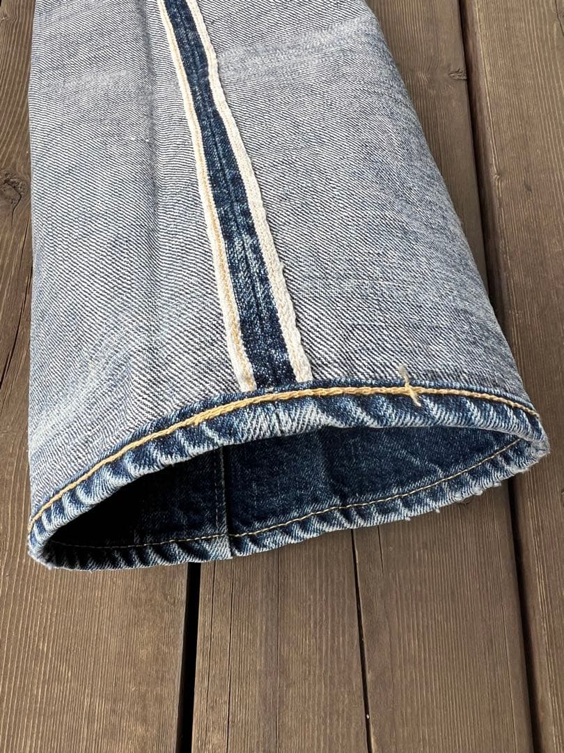 オールド ウェアハウス 10周年1003XX 大戦モデル 赤ペンキ 34インチ