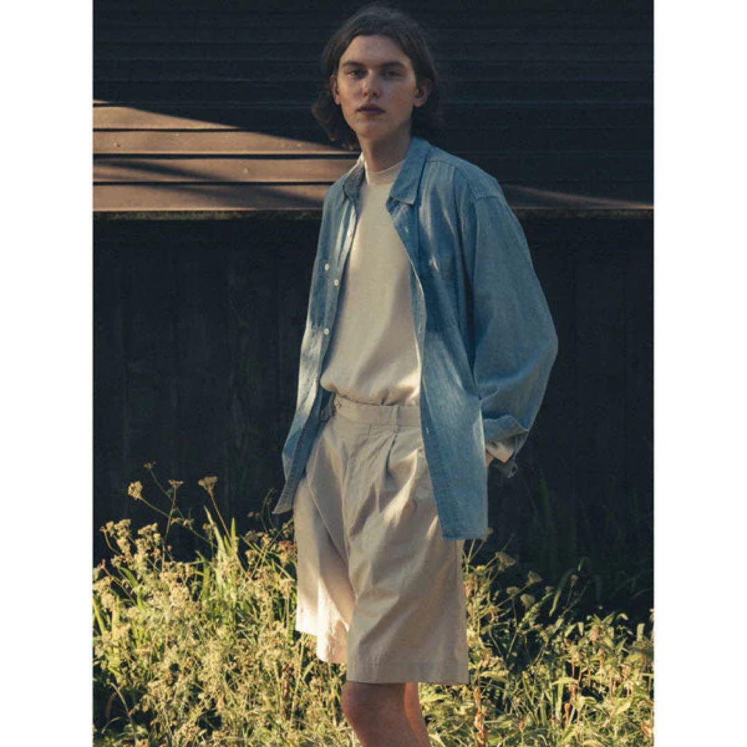 トップス A.PRESSE Washed Chambray Shirt 2