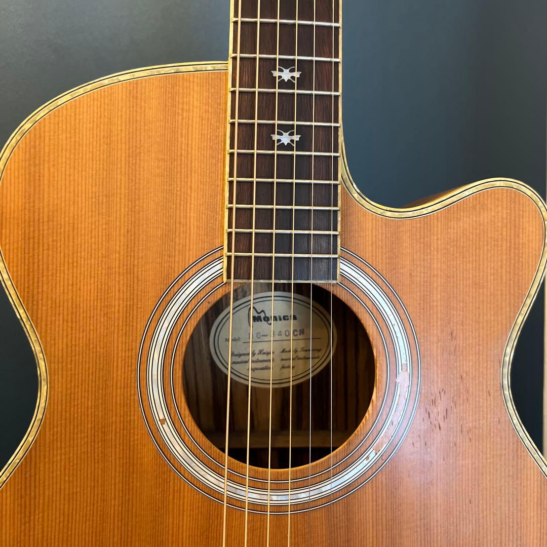 【5/31終了】【良杢目】日本未流通 MONICAアコースティックギター