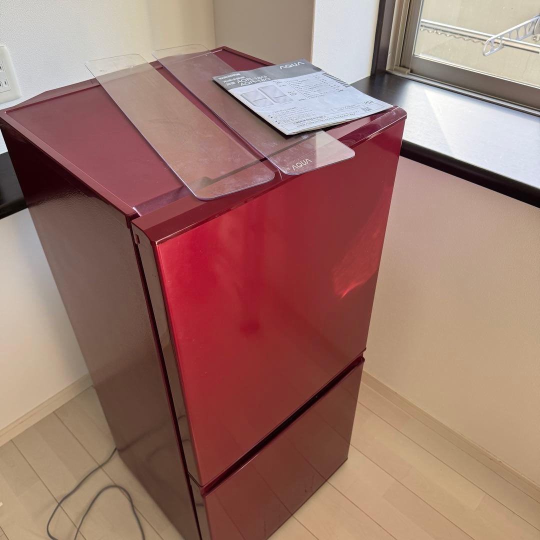 再値下げ　中古2ドア 冷蔵庫 アクア aqa-16g 2018年製 取説あり