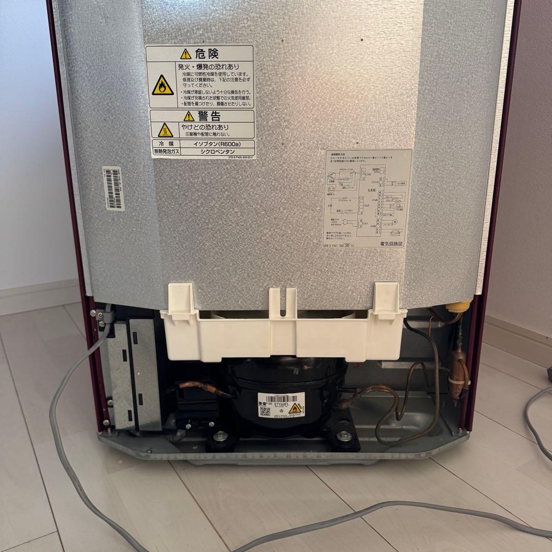 再値下げ　中古2ドア 冷蔵庫 アクア aqa-16g 2018年製 取説あり