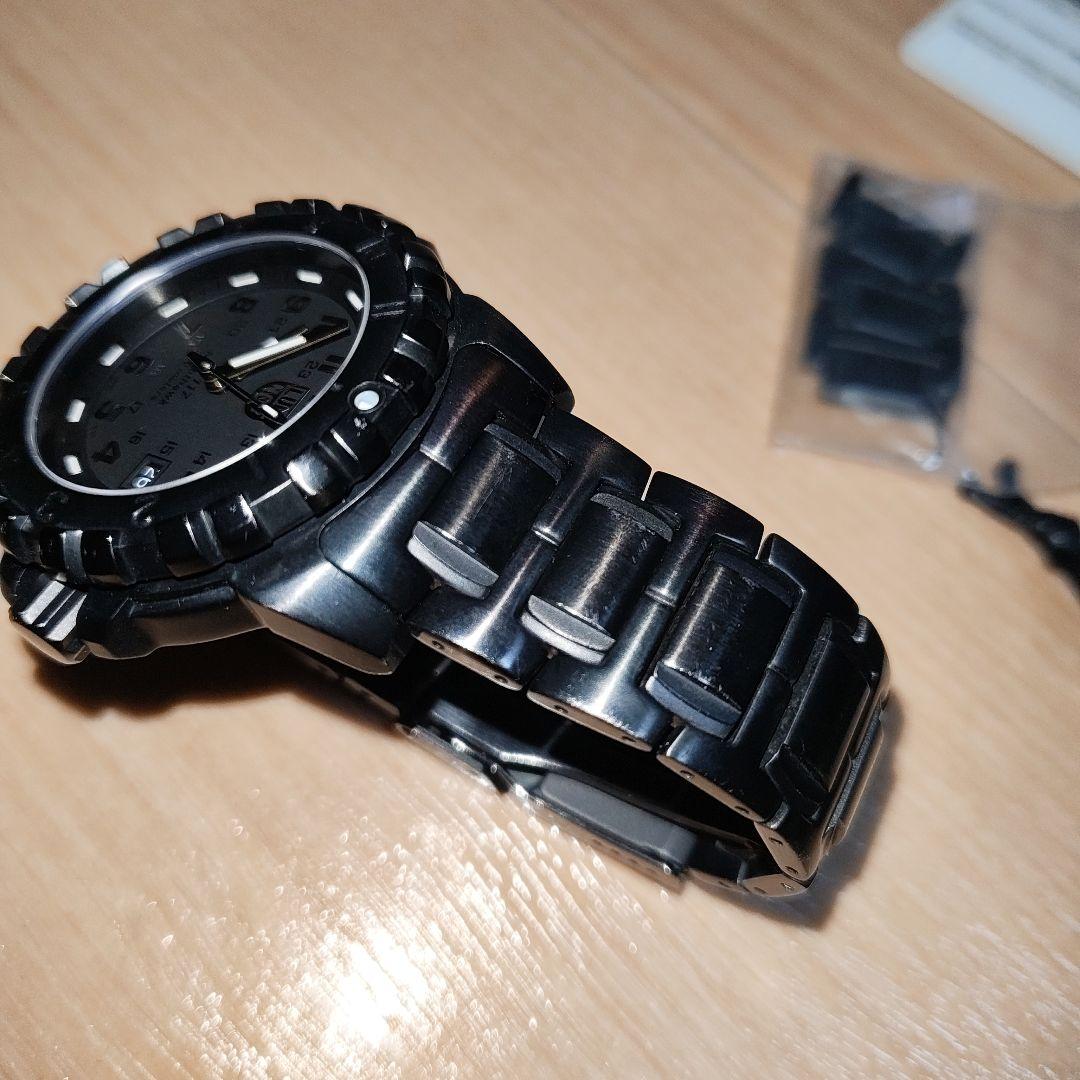 美品　Luminox F-117 ナイトホーク ブラック 時計