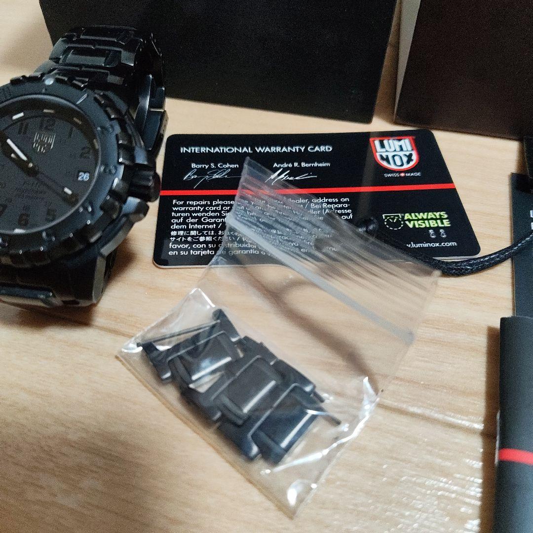 美品　Luminox F-117 ナイトホーク ブラック 時計