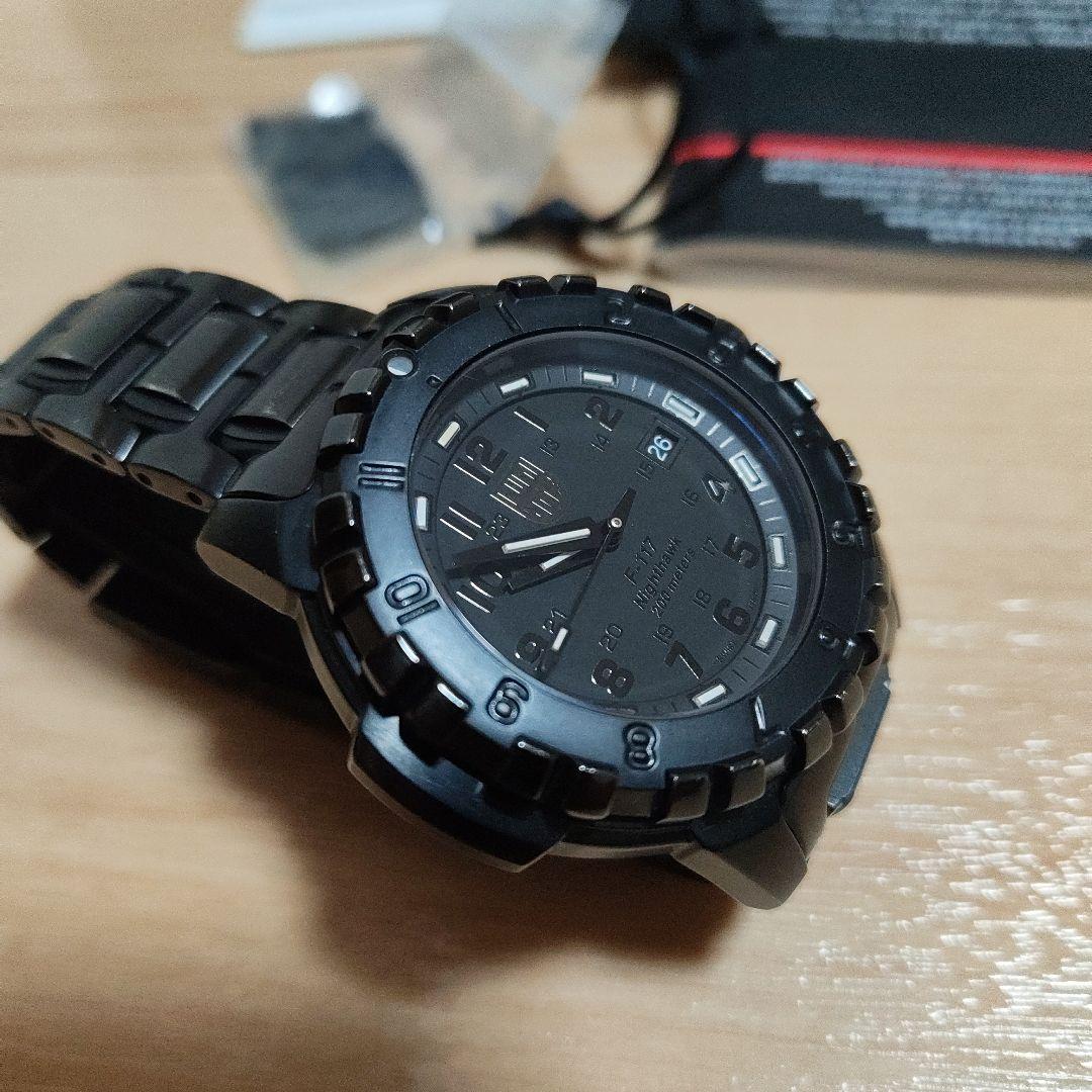 美品　Luminox F-117 ナイトホーク ブラック 時計