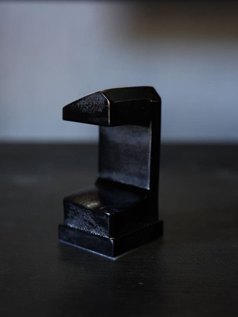 無垢ソリッド漆黒細川ムントル 腕時計スタンド