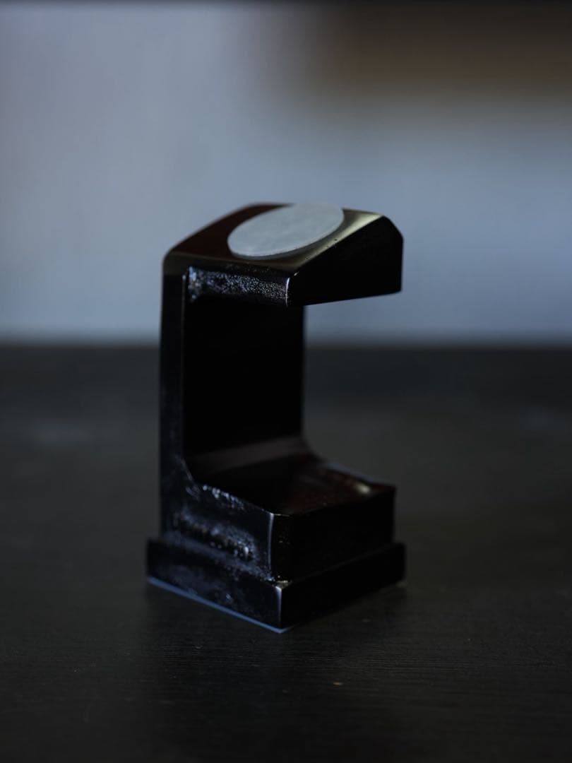 無垢ソリッド漆黒細川ムントル 腕時計スタンド