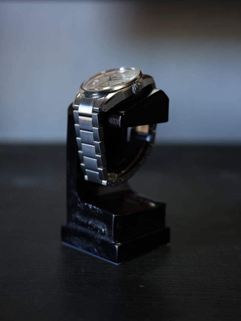 無垢ソリッド漆黒細川ムントル 腕時計スタンド