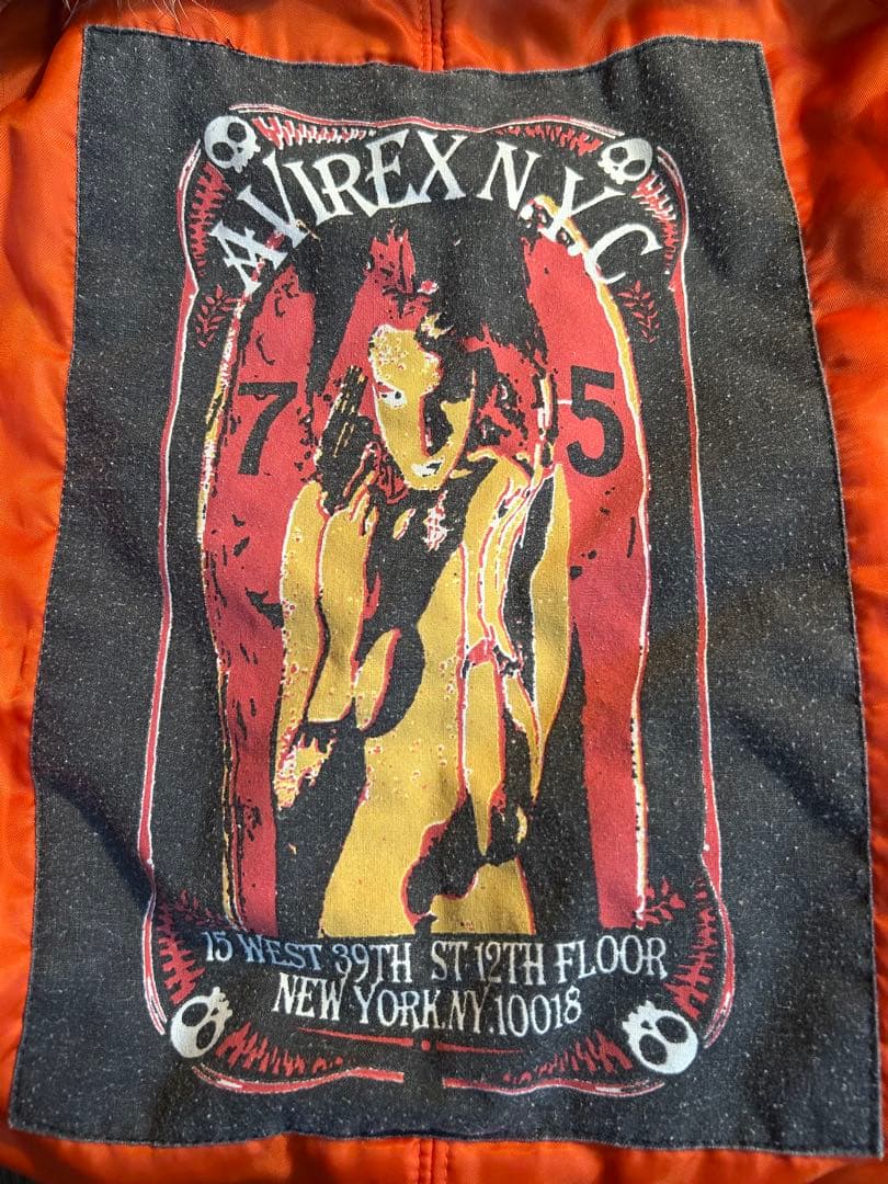 AVIREX MA1 フライトジャケットS