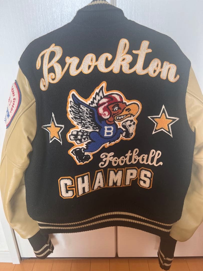 Whitesville Letterman ジャケット 36 黒（得価格）