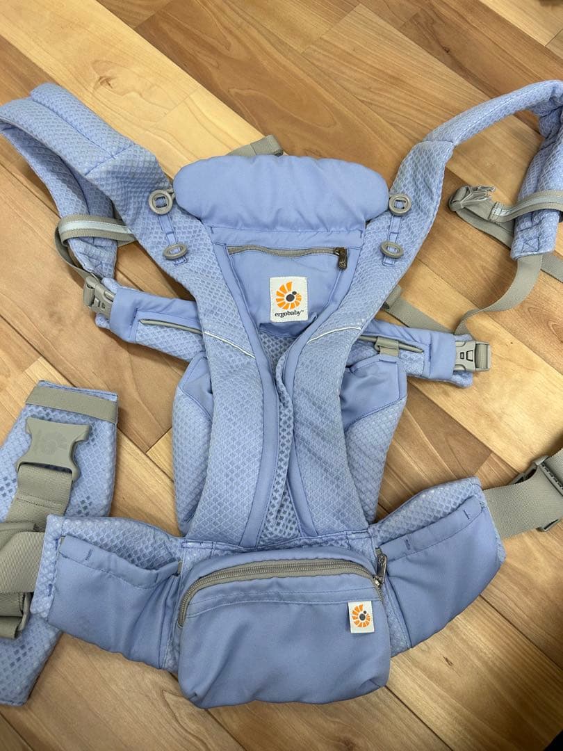 エルゴベビー 抱っこひも　オムニブリーズ　ブルーラベンダー