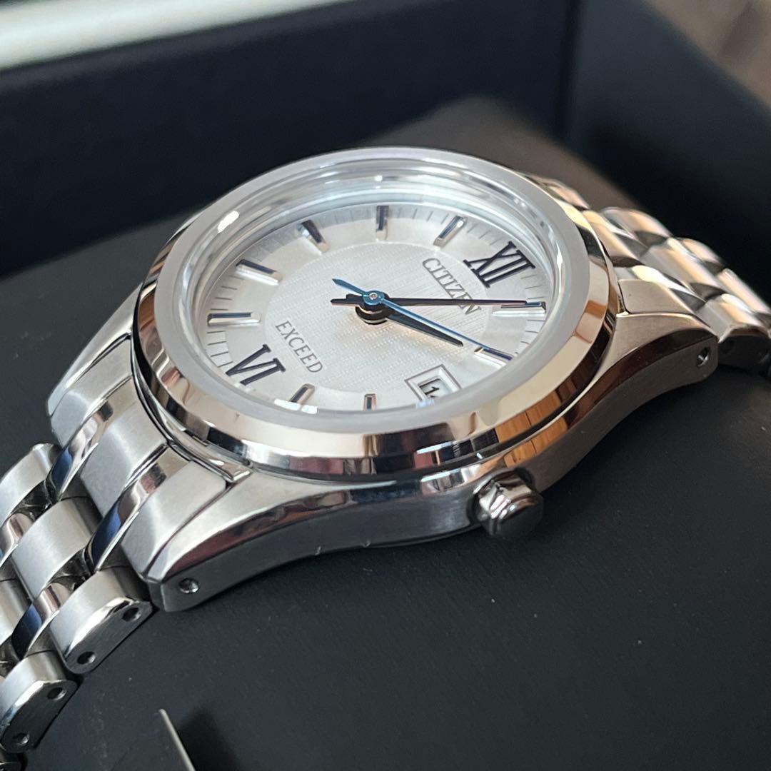 【美品】CITIZEN EXCEED チタン ソーラー FE1000-51A