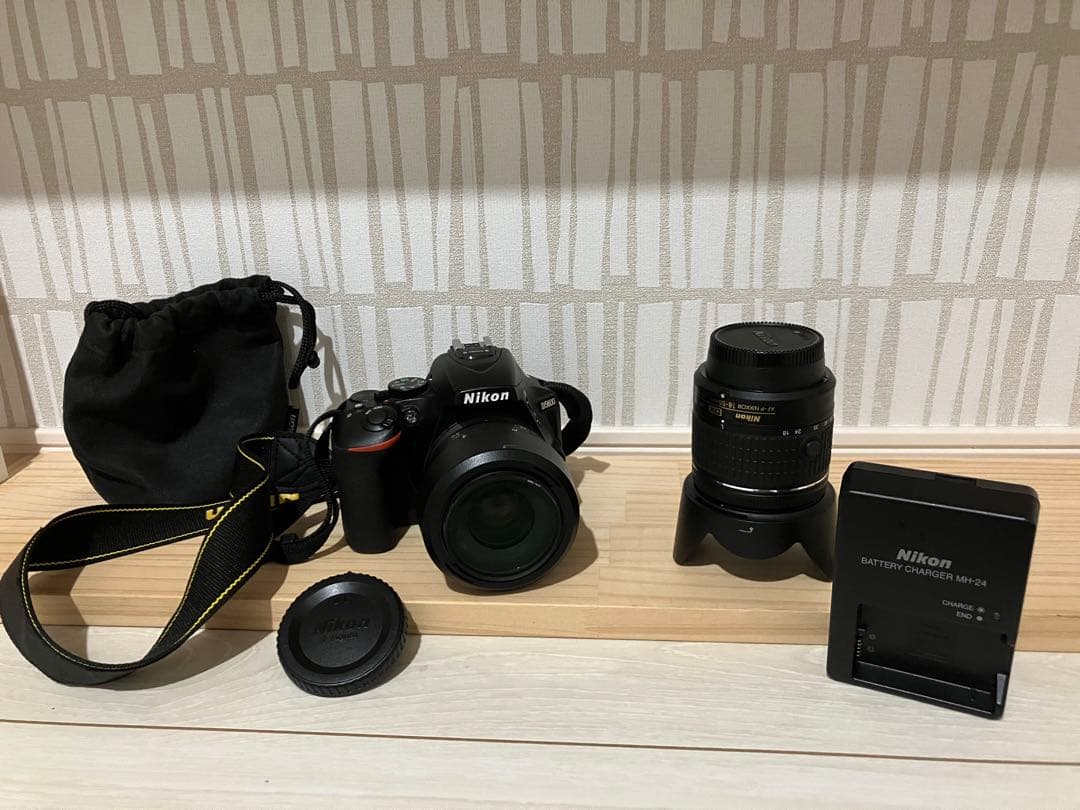 Nikon d5600 単焦点レンズセット