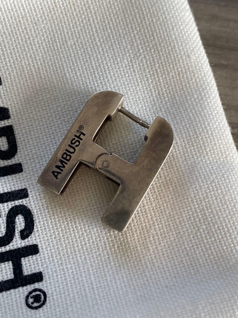 希少性！　アンブッシュ　AMBUSH ピアス　片方　シルバー925